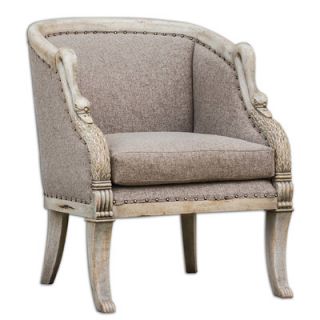 Uttermost Swaun Hand Carved Arm Chair 23609
