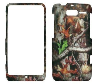 Duck Blind Camouflage Motorola Droid Razr M (XT907, 4G LTE, Verizon) Case Cover Hard Phone Case Snap on Cover Rubberized Touch Faceplates Cell Phones & Accessories