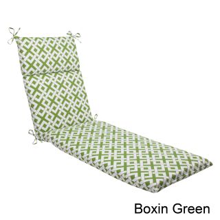Pillow Perfect Boxin Polyester Outdoor Chaise Lounge Cushion