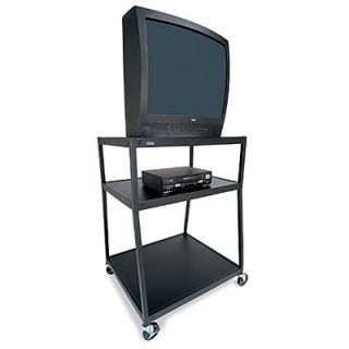 Bretford High Wide Body TV Cart BB44 Electric Capability Two Outlets, Electr