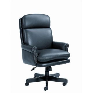 Boss Office Products Traditional High Back Leather Executive Chair B850 XX Le