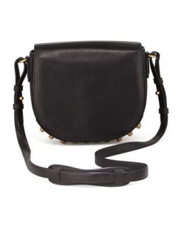 Lia Small Leather Crossbody Bag, Black   Alexander Wang