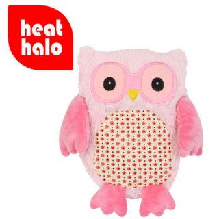 Hooty Heatable Owl   Pink      Gifts
