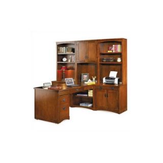 kathy ireland Home by Martin Furniture Mission Pasadena L Shape Desk Office S