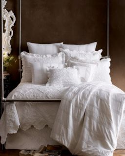 Each Zella Scalloped King Quilted Sham   Amity Imports