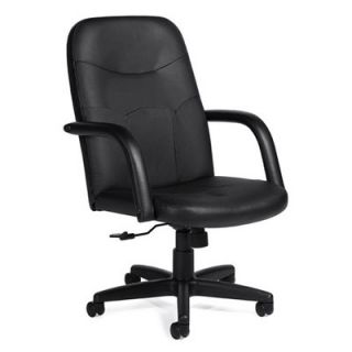 Offices To Go Luxhide High Back Leather Pneumatic Tilter Managerial Chair OTG