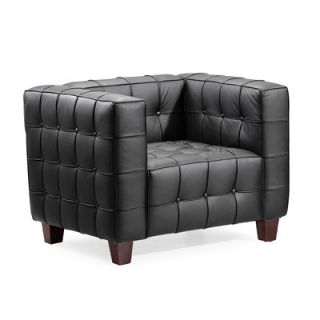 dCOR design Button Arm Chair 900200 / 900201 Color Black