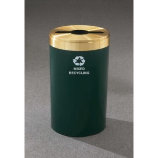 Glaro, Inc. RecyclePro Recycling Receptacle M 42 HG BE MIXEDRECYCLING Size 3