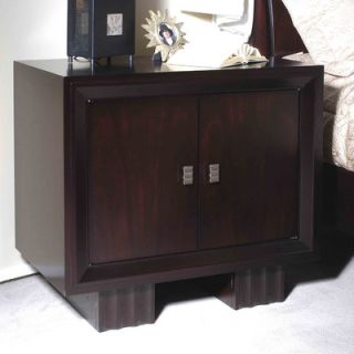 Leda Park Plaza Nightstand 21235 AU / 21235 P Finish Auburn