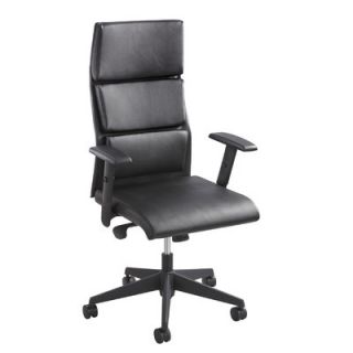 Safco Products Tuvi Executive Chair Adjustable Arms 5070BL