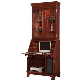 Jasper Cabinet Sterling Computer Secretary Desk with Hutch 880 01 Finish Che