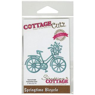 Cottagecutz Elites Die 3inx2.2in springtime Bicycle
