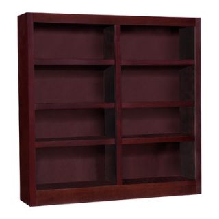 Concepts in Wood Double Wide 48 Bookcase MI4848 Finish Cherry