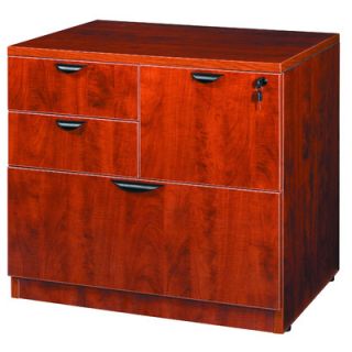 Boss Office Products 4 Drawer Combo  File N114 C / N114 M Finish Cherry