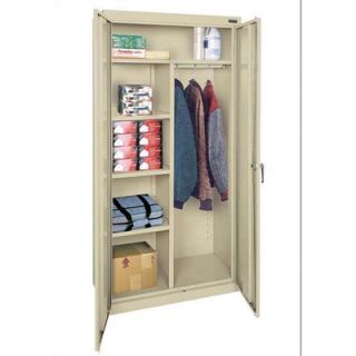 Sandusky Classic Plus 36 Wardrobe Cabinet CAC1 362478 00 Color Tropic Sand