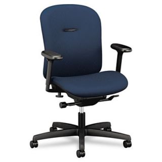 HON Mirus Series Low Back Synchro Tilt Chair HONMAL1HUBNT10T Fabric Navy