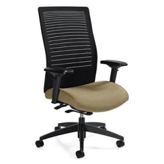 Global Total Office High Back Mesh Chair with Weight Sensing Synchro Tilter 2