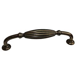 Gliderite Antique Brass Fluted Cabinet Pull (case Of 25)