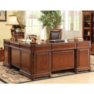 Riverside Furniture Bristol Court L Shaped Executive Desk and Return 24532