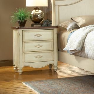 American Woodcrafters Chateau 3 Drawer Nightstand 3501 430