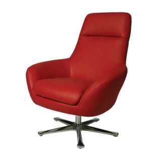 Pastel Furniture Ellejoyce Leather Chair EJ 171 CH 84 Color Red