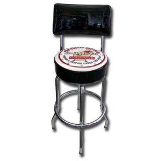 Almost There Busted Knuckle Garage Swivel Bar Stool BKG 152