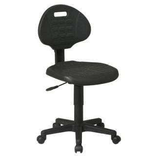 Office Star Low Black Urethane Task Chair KH520
