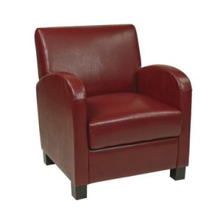 Office Star Eco Leather Club Chair MET807R Color Cream