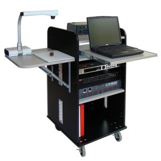 Woodware AV Lecterns and Podiums Answer Multimedia Rack Cart M AMMR BCH / M A