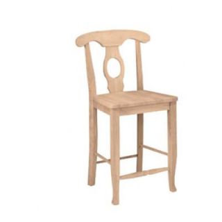 International Concepts Unfinished 24 Bar Stool S 1222