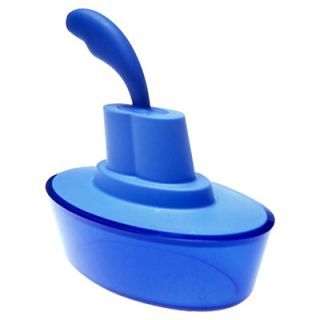 Alessi Ship Shape Container by Stefano Giovannoni ASG13 Color Blue