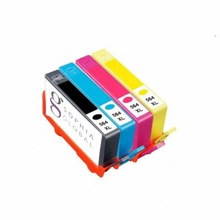 Sophia Global Compatible Ink Cartridge Replacement For Hp 564xl (1 Photo Black, 1 Cyan, 1 Magenta, 1 Yellow)