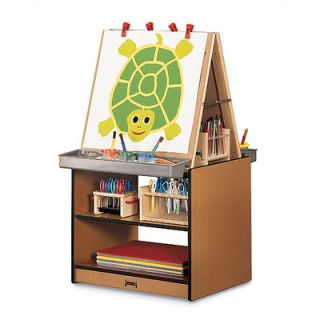 Jonti Craft SPROUTZ®  2 Station Easel 0289JC34X Color Black