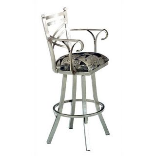 Tempo New Rochelle 26 Swivel Bar Stool with Cushion Custom Counter Stool (59