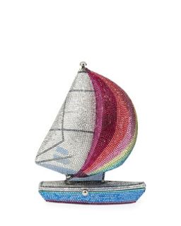 The James Crystal Sailboat Minaudiere   Judith Leiber Couture