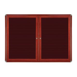 Ghent 2 Door Ovation Letterboard GEX1058 Size 34 H x 47 W x 2.13 D, Color
