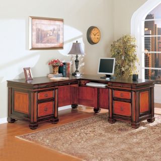 Wildon Home ® Nesika Beach Executive Desk 800691