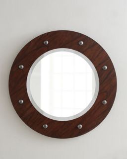 Porthole Beveled Mirror