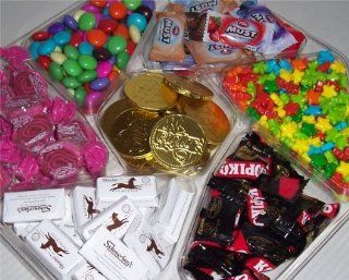 Kosher Gift Basket   Chanukah Candy Platter (Israel)  Gourmet Candy Gifts  Grocery & Gourmet Food