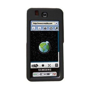 Technocel Plastic Shield for Samsung T919   Black Cell Phones & Accessories