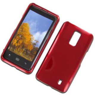 LG VS920 (Spectrum) Red Protective Case Electronics