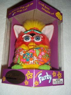Furby Special Edition 1998 model 70 897 with Hawaiian Shirt, Green feet Toys & Games