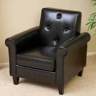 Home Loft Concept Marshall KD Tufted Club Chair NFN2078 Color Black