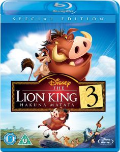 The Lion King 3 Hakuna Matata (Single Disc)      Blu ray