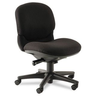 HON Mid Back Pneumatic Swivel Office Chair HON6005NT10T Fabric Black