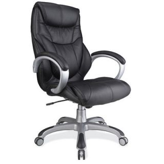 OfficeSource High Back Executive Chair with Arms 10211BLK/10211CHO Seat Color