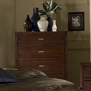 Woodbridge Home Designs Paula II 5 Drawer Chest 1348DC 9 Finish Dark Cherry