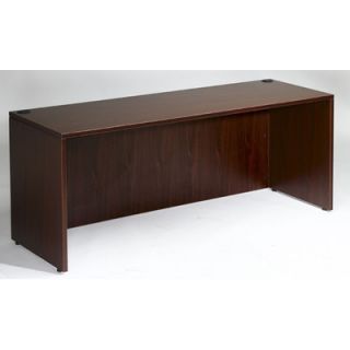 Boss Office Products Credenza Shell N143 C / N143 M Finish Mahogany