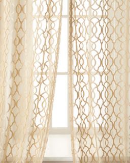 Each 52W x 96L Amelia Sheer   Isabella Collection by Kathy Fielder
