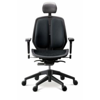 Duorest Alpha Executive Mesh Seat Office Chair A 80H  Color Black